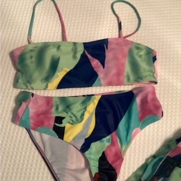 Colorful Abstract Bikini Set - Picture 2 of 7